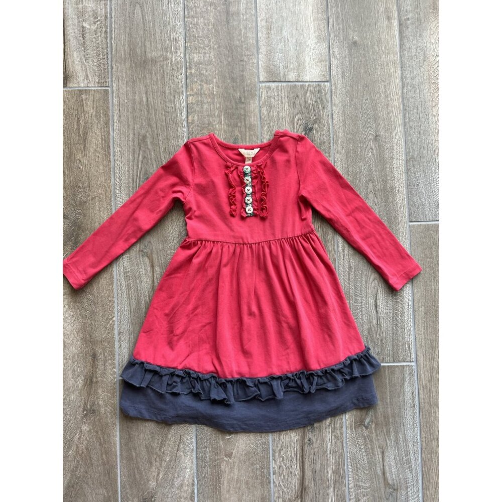 Matilda Jane Little Red Riding Dress Sz 4